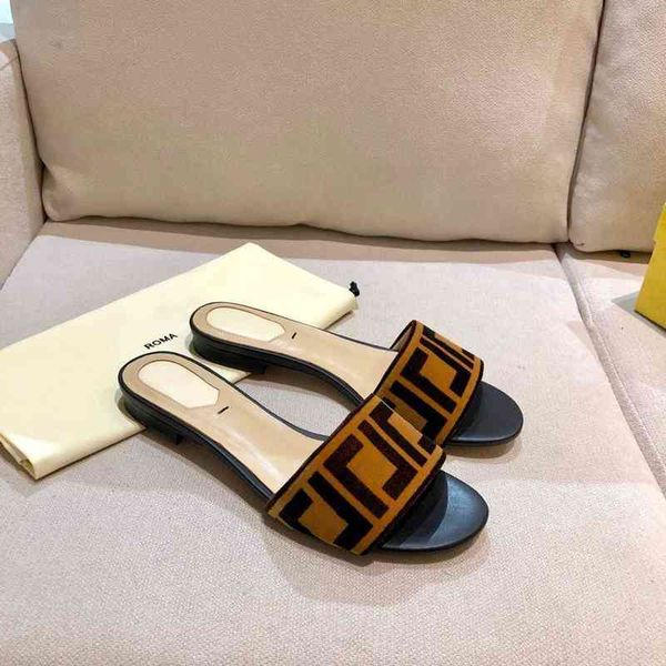 designer womens fashion shoes slippers high-quality sandals brown velvet print flat non-slip open toe luxury manufacturer size 35-42, Black
designer womens fashion shoes slippers high-quality sandals brown velvet print flat non-slip open toe luxury manufacturer size 35-42, Black