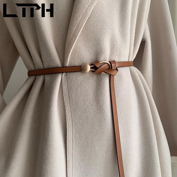 belts ltph no-hole thin belt fashion with pure color pu leather simple and versatile knotted for women 2021 spring, Black;brown
belts ltph no-hole thin belt fashion with pure color pu leather simple and versatile knotted for women 2021 spring, Black;brown