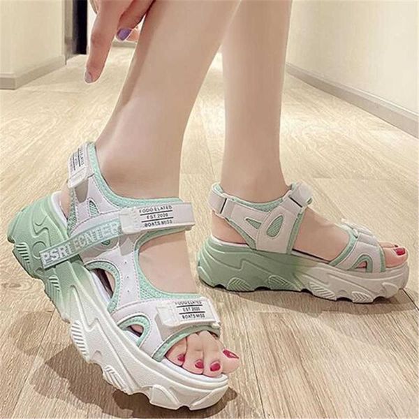 sandals women's flat sports 2021 summer female fashion casual versatile thick bottom muffin roman mixed color shoes eu 35-40, Black
sandals women's flat sports 2021 summer female fashion casual versatile thick bottom muffin roman mixed color shoes eu 35-40, Black