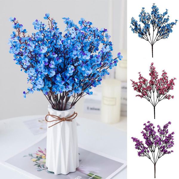 decorative flowers & wreaths silk gypsophila artificial small bunches 5 forks 30cm living room decoration for home wedding simulation
decorative flowers & wreaths silk gypsophila artificial small bunches 5 forks 30cm living room decoration for home wedding simulation