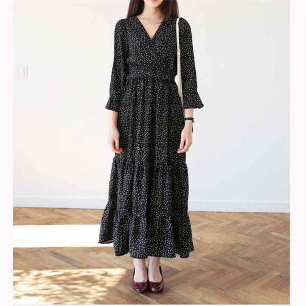 casual dresses hzirip preto flare sleeves moda feminina do vintage elegante bolinhas outono retro meninas chique doce all-match vestidos lon, Black;gray
casual dresses hzirip preto flare sleeves moda feminina do vintage elegante bolinhas outono retro meninas chique doce all-match vestidos lon, Black;gray