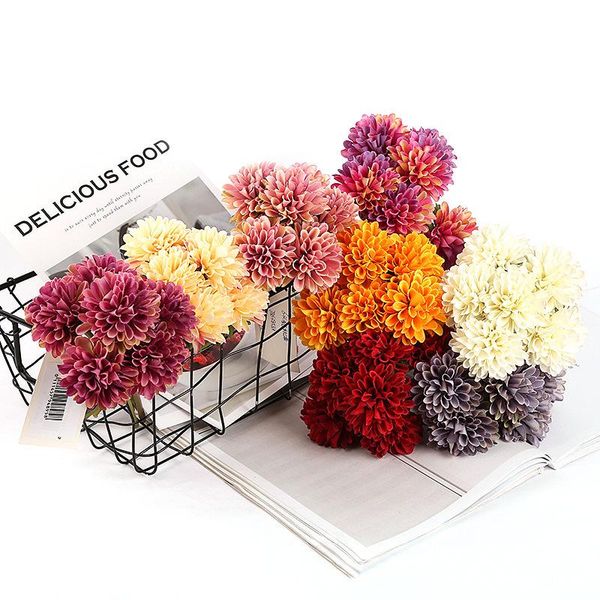 decorative flowers & wreaths artificial chrysanthemum flower 6pcs/bundle 0.65 ft daisy ball silk diy bouquet home wedding flores office part
decorative flowers & wreaths artificial chrysanthemum flower 6pcs/bundle 0.65 ft daisy ball silk diy bouquet home wedding flores office part