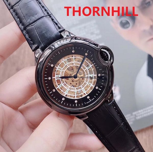 luxury black brown genuine leather skeleton dial designer watches mens mechanical 2813 automatic movement sapphire waterproof sports self-wi, Slivery;brown
luxury black brown genuine leather skeleton dial designer watches mens mechanical 2813 automatic movement sapphire waterproof sports self-wi, Slivery;brown