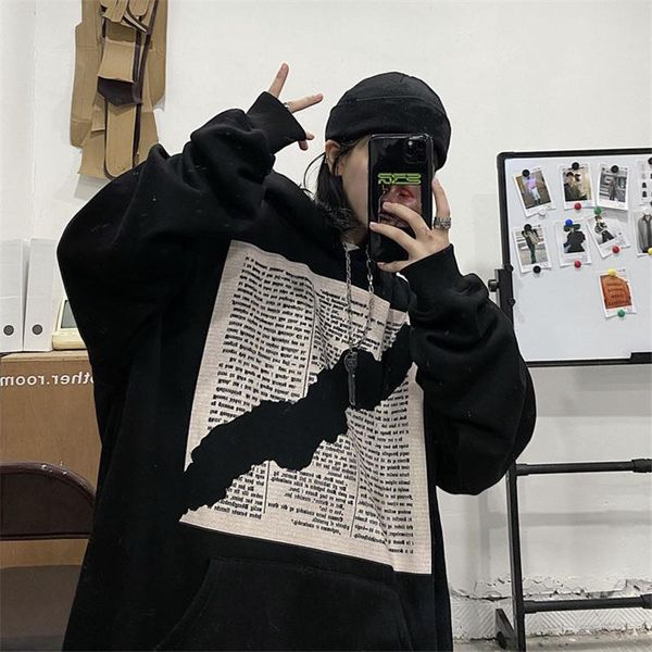 women's t-shirt streetwear autumn harajuku loose fashion japan womens black funny printed girls spring sweatshirts, White
women's t-shirt streetwear autumn harajuku loose fashion japan womens black funny printed girls spring sweatshirts, White