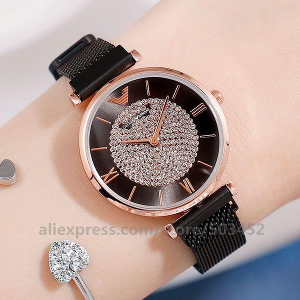 100pcs/lot arrive magnetic belt watches fashion zegarek damski diamond wholesale casual ladies wristwatches, Slivery;brown
100pcs/lot arrive magnetic belt watches fashion zegarek damski diamond wholesale casual ladies wristwatches, Slivery;brown