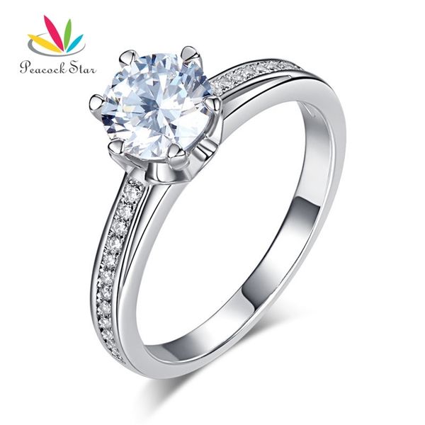 peacock star 6 claws prong 925 sterling silver wedding promise engagement ring 1.25 ct jewelry cfr8257 211217, Slivery;golden
peacock star 6 claws prong 925 sterling silver wedding promise engagement ring 1.25 ct jewelry cfr8257 211217, Slivery;golden