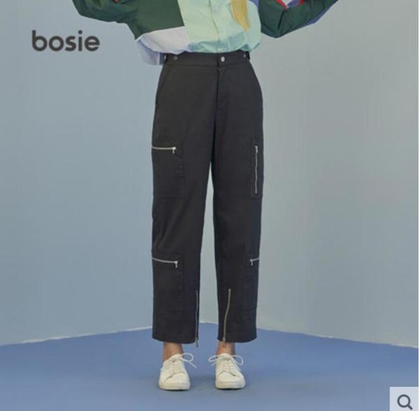 men's pants 2021 clothing gd hair stylist fashion designer personality multi-pocket zipper overalls plus size costumes 27-46, Black
men's pants 2021 clothing gd hair stylist fashion designer personality multi-pocket zipper overalls plus size costumes 27-46, Black