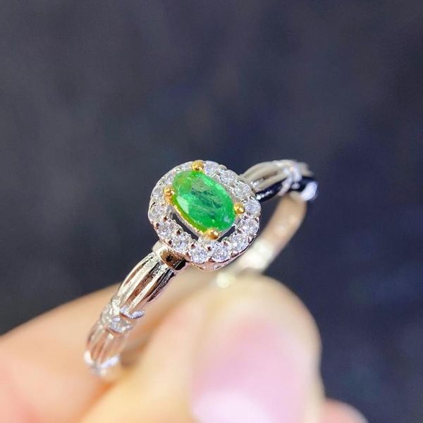 cluster rings shilovem 925 sterling silver real natural emerald classic fine jewelry women wedding gift plant 3*5mm j03056892agml, Golden;silver
cluster rings shilovem 925 sterling silver real natural emerald classic fine jewelry women wedding gift plant 3*5mm j03056892agml, Golden;silver