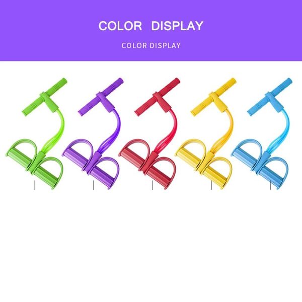 multifunctional pull rope 4 tube pedal elastic leg puller sit-ups abdominal exerciser pilates yoga slimming training resistance bands
multifunctional pull rope 4 tube pedal elastic leg puller sit-ups abdominal exerciser pilates yoga slimming training resistance bands