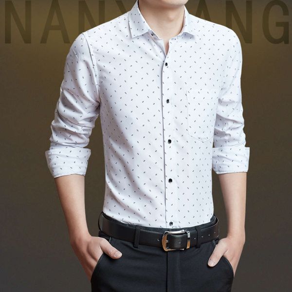 men's casual shirts business casual men's long sleeve shirt in spring and summer jzyo, White;black
men's casual shirts business casual men's long sleeve shirt in spring and summer jzyo, White;black