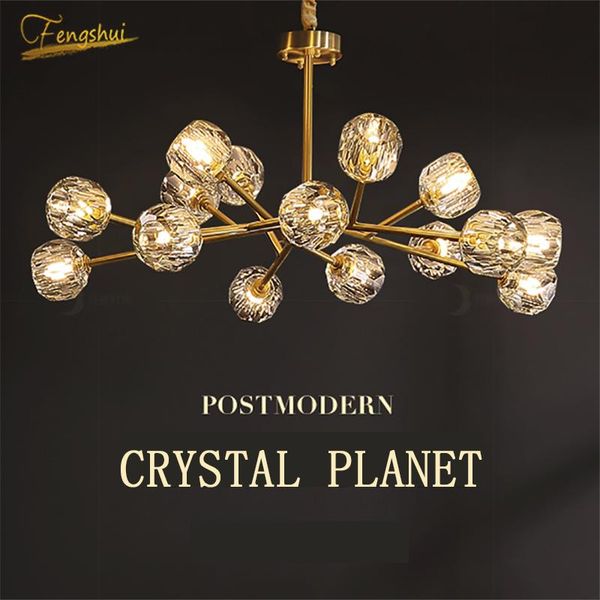 nordic luxury all copper crystal chandelier lighting modern glass living room gold lustre chandeliers molecular art hanging lamp
nordic luxury all copper crystal chandelier lighting modern glass living room gold lustre chandeliers molecular art hanging lamp