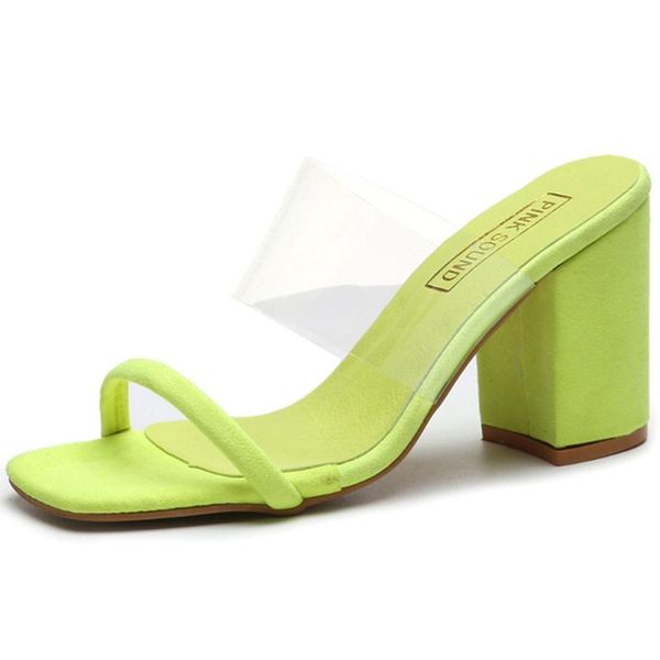 dress shoes sarairis trendy transparent pvc mules women concise slip-on summer high heels ladies unique, Black
dress shoes sarairis trendy transparent pvc mules women concise slip-on summer high heels ladies unique, Black