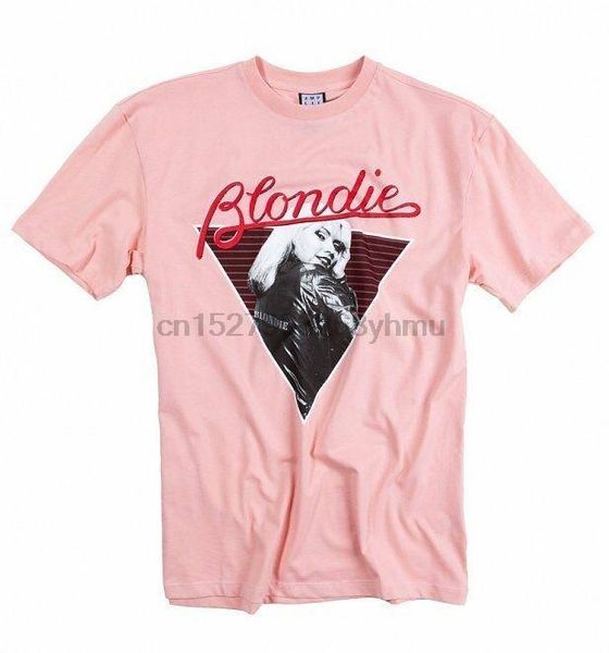 men's t-shirts pink blondie '74 t-shirt from amplified, White;black