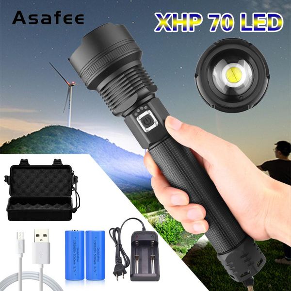 asafee high power xhp70 led rechargeable zoom usb torch lamp 18650 26650 camping tactical flashlights torches
asafee high power xhp70 led rechargeable zoom usb torch lamp 18650 26650 camping tactical flashlights torches