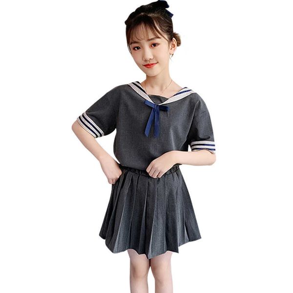 girls clothes patchwork teenage clothing tshirt + skirt girl summer children's suits 6 8 10 12 14 210528, White
girls clothes patchwork teenage clothing tshirt + skirt girl summer children's suits 6 8 10 12 14 210528, White