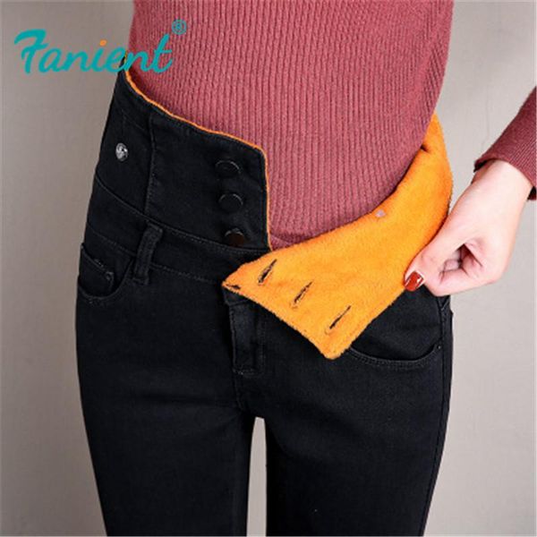 women's pants & capris high waist velvet thick jeans female winter 2021 skinny stretch warm mom black denim trousers with fleece, Black;white
women's pants & capris high waist velvet thick jeans female winter 2021 skinny stretch warm mom black denim trousers with fleece, Black;white
