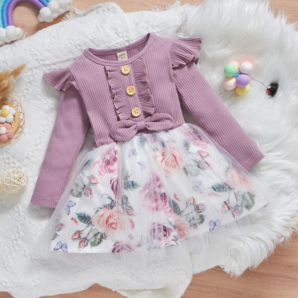 girl's dresses 1-4 years clothing set kids autumn dress, ribbed floral stitching o-neck long sleeves ruffled casual gauze skirt for gir, Red;yellow
girl's dresses 1-4 years clothing set kids autumn dress, ribbed floral stitching o-neck long sleeves ruffled casual gauze skirt for gir, Red;yellow