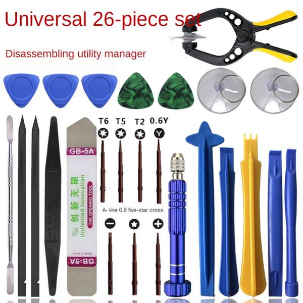 in 1 mobile phone repair tools kit spudger pry opening tool screwdriver set for cell hand repairing
in 1 mobile phone repair tools kit spudger pry opening tool screwdriver set for cell hand repairing