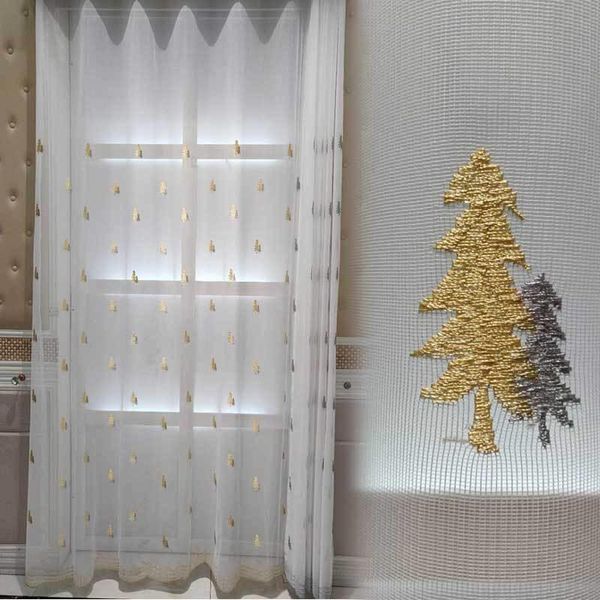curtain & drapes embroidered christmas tree for living room tulle on window bedroom cartoon children hall housing ready made
curtain & drapes embroidered christmas tree for living room tulle on window bedroom cartoon children hall housing ready made