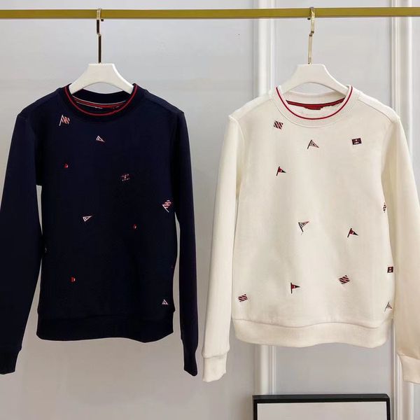 family f's 2021 spring and autumn new women's all over printed embroidery round neck pullover sweater korean version fashion, leis, Black
family f's 2021 spring and autumn new women's all over printed embroidery round neck pullover sweater korean version fashion, leis, Black