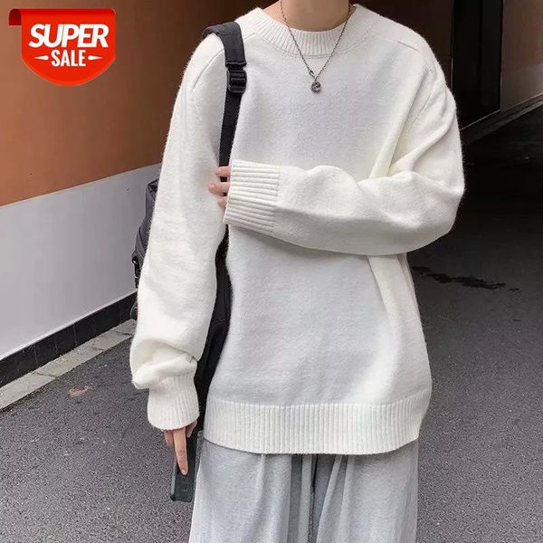 2020 winter men's fashion coats long sleeve knitting wool sweater loose trend solid color knitwear cashmere pullover -2xl #mo3m, White;black
2020 winter men's fashion coats long sleeve knitting wool sweater loose trend solid color knitwear cashmere pullover -2xl #mo3m, White;black