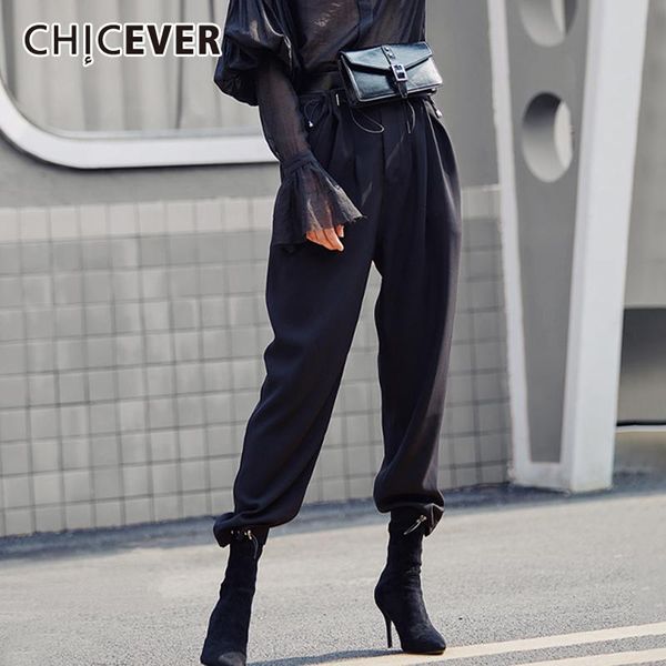 women's pants & capris chicever casual drawstring harem for female high waist ruched tunic autumn winter fashion 2021 clothing, Black;white
women's pants & capris chicever casual drawstring harem for female high waist ruched tunic autumn winter fashion 2021 clothing, Black;white
