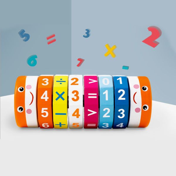 Alphanumeric Puzzle Magic Cube Children Numbers Intelligence Arithmetic Cylindrical Toys Numbers Magic Cube Educational Toys
Alphanumeric Puzzle Magic Cube Children Numbers Intelligence Arithmetic Cylindrical Toys Numbers Magic Cube Educational Toys
