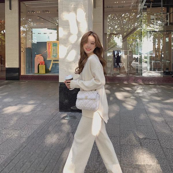 women's tracksuits women spring autumn two pieces set pullover sweater tracksuit high waist knit straight pants clothes solid casual fu, Gray
women's tracksuits women spring autumn two pieces set pullover sweater tracksuit high waist knit straight pants clothes solid casual fu, Gray