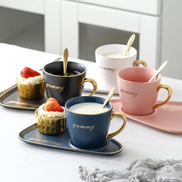 mugs nordic ceramic coffee cup and saucer spoon small luxury exquisite set tea breakfast
mugs nordic ceramic coffee cup and saucer spoon small luxury exquisite set tea breakfast