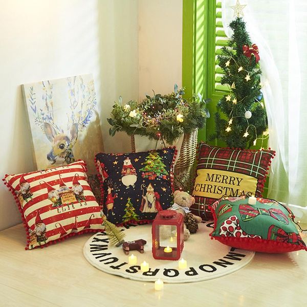 cushion/decorative pillow 4pcs christmas home decorative cushions for sofa pillowcases 45x45cm living room decoration cushion cover santa cr
cushion/decorative pillow 4pcs christmas home decorative cushions for sofa pillowcases 45x45cm living room decoration cushion cover santa cr