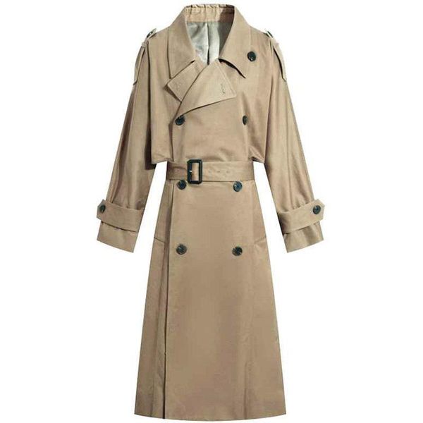 women's trench coats 2021 spring and autumn windbreaker mid-length fashion classic korean casual khaki temperament jacket women, Tan;black
women's trench coats 2021 spring and autumn windbreaker mid-length fashion classic korean casual khaki temperament jacket women, Tan;black