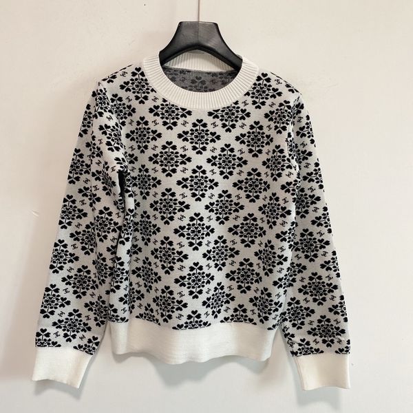 2021 autumn winter milan runway sweaters o neck long sleeve women's sweater high end jacquard pullover designer clothing 0905-4, White;black
2021 autumn winter milan runway sweaters o neck long sleeve women's sweater high end jacquard pullover designer clothing 0905-4, White;black