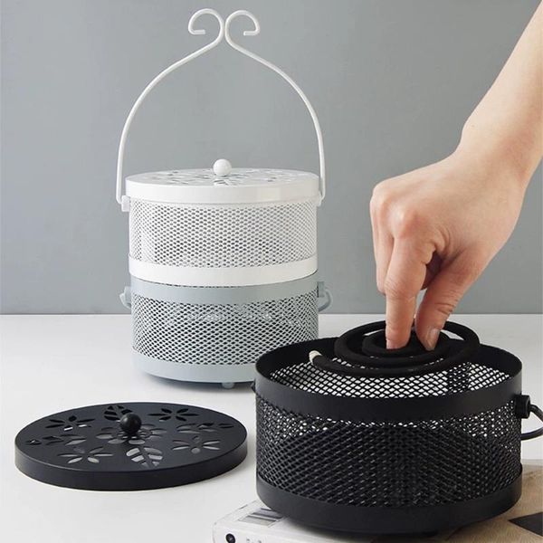 fragrance lamps incense burner mosquito coil holder mosquito-repellent box household censer with lid
fragrance lamps incense burner mosquito coil holder mosquito-repellent box household censer with lid