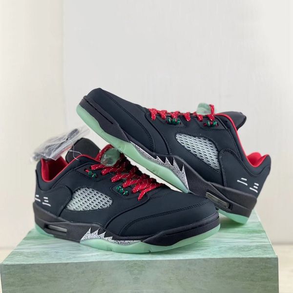 jumpman clot x 5 low men basketball shoes fashion black red trainers sports sneakers 40-47 with box
jumpman clot x 5 low men basketball shoes fashion black red trainers sports sneakers 40-47 with box