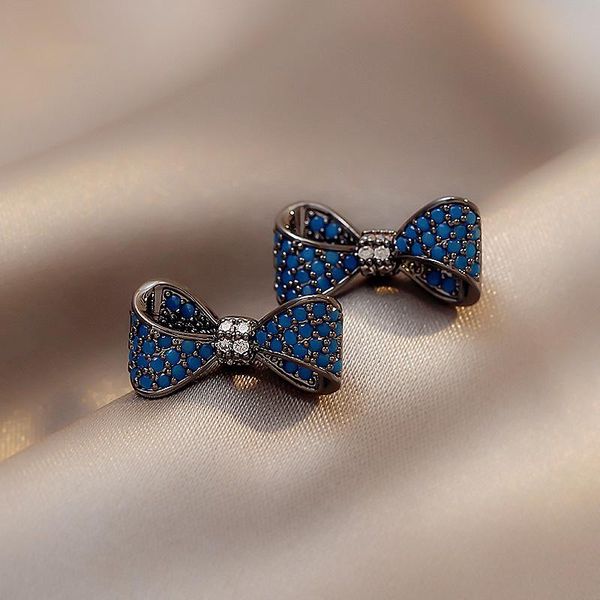 dangle & chandelier lovoacc korea blue color bowknow earrings for women metallic shinning rhinestones cross knotted drop pendientes, Silver
dangle & chandelier lovoacc korea blue color bowknow earrings for women metallic shinning rhinestones cross knotted drop pendientes, Silver