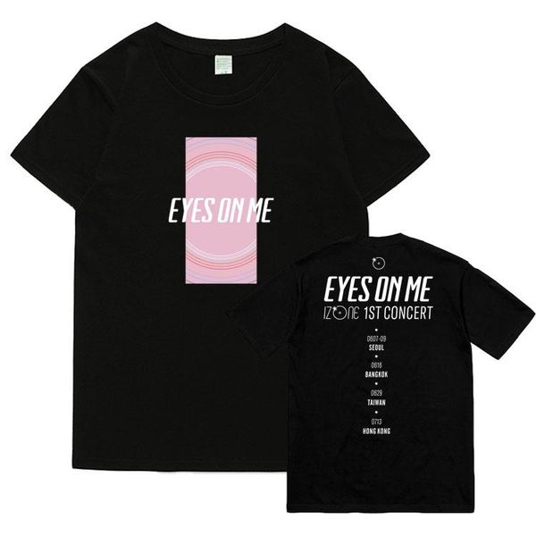 arrival kpop izone eyes on me concert same printing o neck t shirt for summer style short sleeve t-shirt women's, White
arrival kpop izone eyes on me concert same printing o neck t shirt for summer style short sleeve t-shirt women's, White