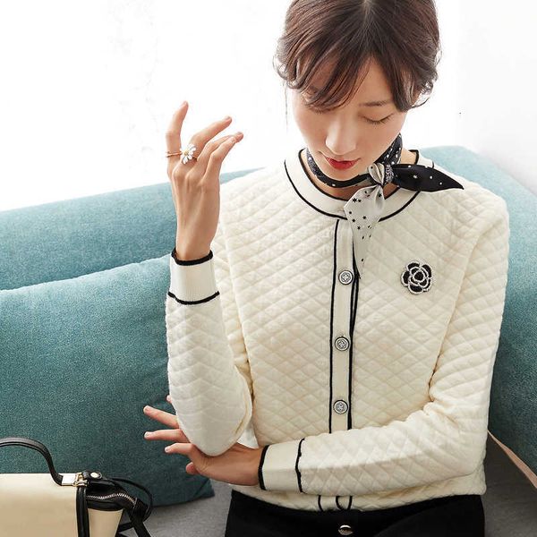 women's sweaters camellias cardigan flower mesh autumn long winter loose zpym, White;black
women's sweaters camellias cardigan flower mesh autumn long winter loose zpym, White;black