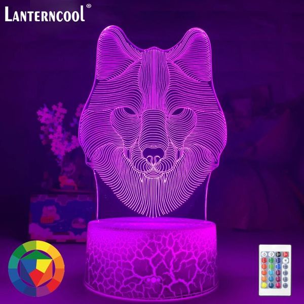 night lights animal wolf 3d led nightlights colorful design table lamp teen illusion battery operated bedroom modern decor
night lights animal wolf 3d led nightlights colorful design table lamp teen illusion battery operated bedroom modern decor