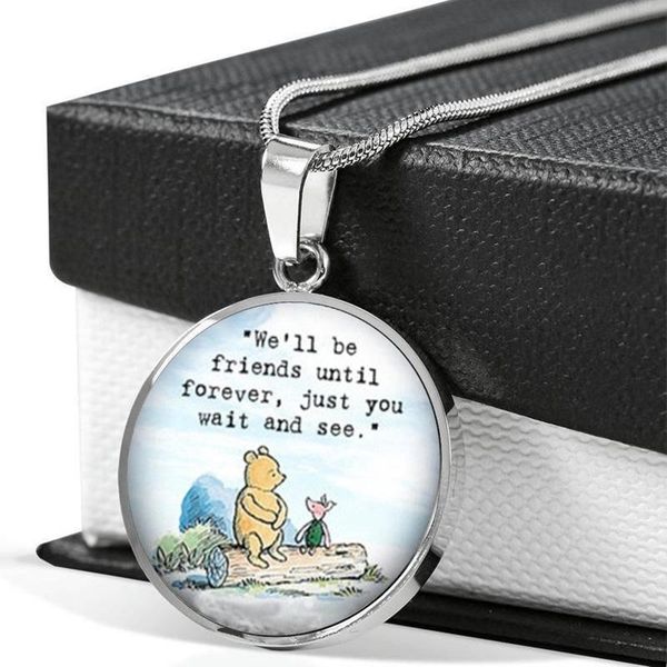 pendant necklaces friend inspirational quote crystal cabochon glass chain necklace women jewelry friendship gift, Silver
pendant necklaces friend inspirational quote crystal cabochon glass chain necklace women jewelry friendship gift, Silver