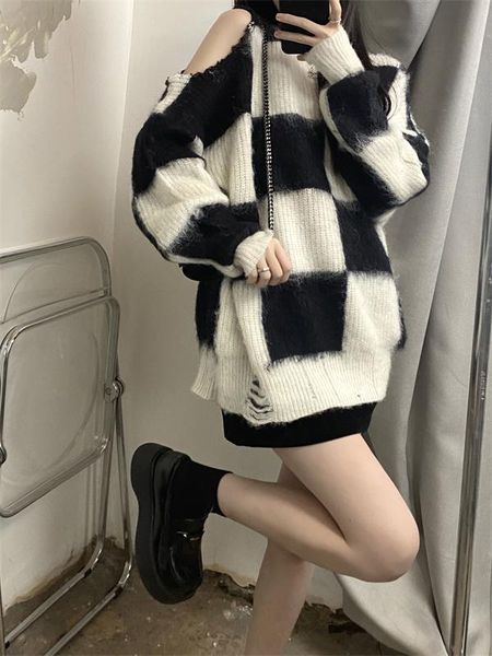 women's hoodies & sweatshirts spring autumn streetwear harajuku fashion vintage irregular hollowed out loose long sleeve o-neck women k, Black
women's hoodies & sweatshirts spring autumn streetwear harajuku fashion vintage irregular hollowed out loose long sleeve o-neck women k, Black