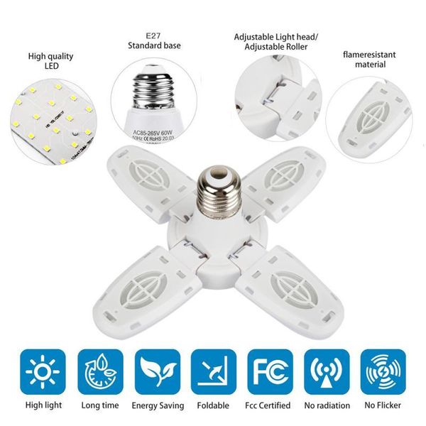 bulbs e27 led bulb fan blade timing lamp ac85-265v 28w foldable light lampada for home ceiling with remote controller
bulbs e27 led bulb fan blade timing lamp ac85-265v 28w foldable light lampada for home ceiling with remote controller