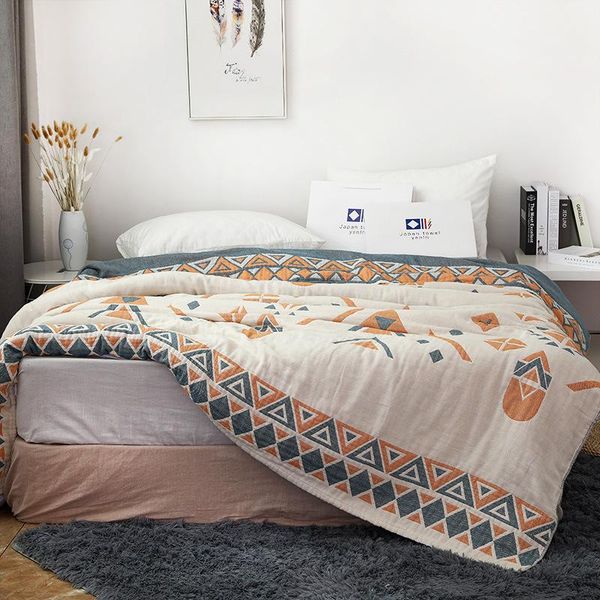 6-layer gauze blanket, sleeping quilt in summer, soft and comfortable, healthy printing dyeing, easy to carry blankets
6-layer gauze blanket, sleeping quilt in summer, soft and comfortable, healthy printing dyeing, easy to carry blankets