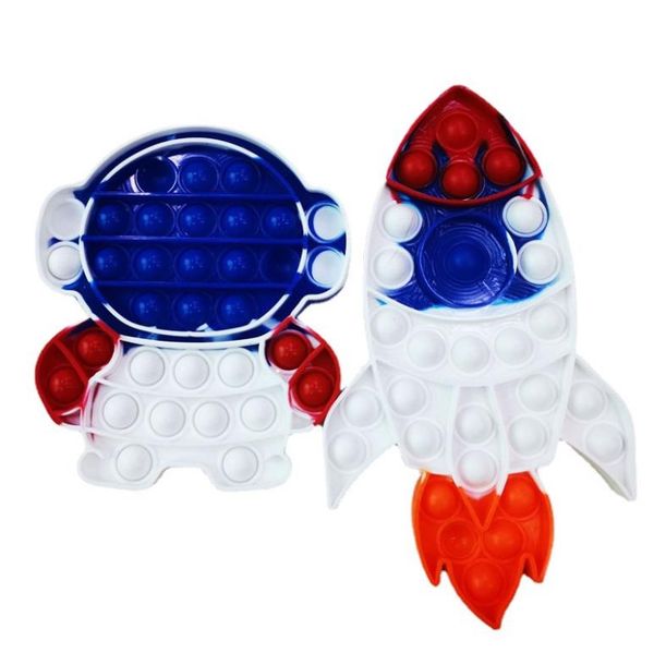 2021 toy pop fidget astronauts and rockets simple annoying dimple fat brain toys decompression children's hand-held
2021 toy pop fidget astronauts and rockets simple annoying dimple fat brain toys decompression children's hand-held