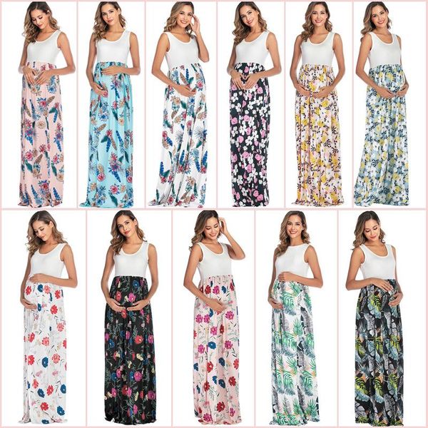 maternity dresses 2021 women pregnant nursing floral breastfeeding summer long dress sleeveless beach party clothes for, White
maternity dresses 2021 women pregnant nursing floral breastfeeding summer long dress sleeveless beach party clothes for, White