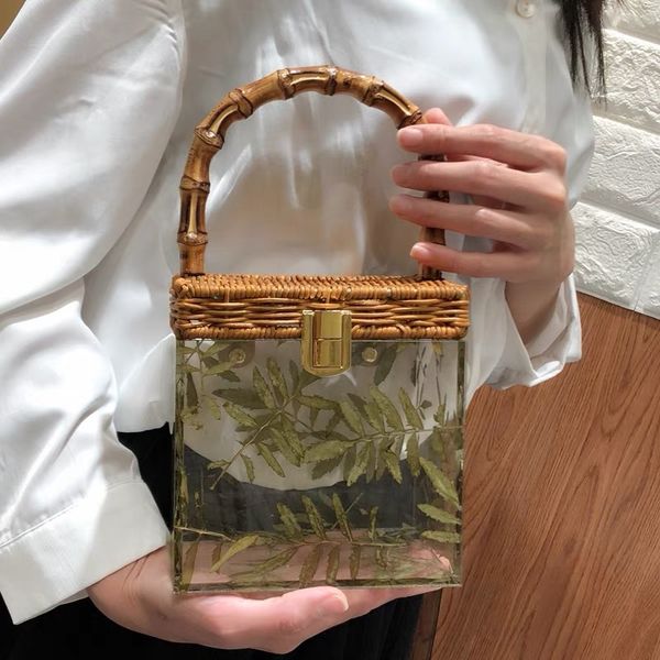 2021designer bags to restore ancient ways leaves handbag women shows bamboo packet transparent bag ladies handbags antique bo
2021designer bags to restore ancient ways leaves handbag women shows bamboo packet transparent bag ladies handbags antique bo