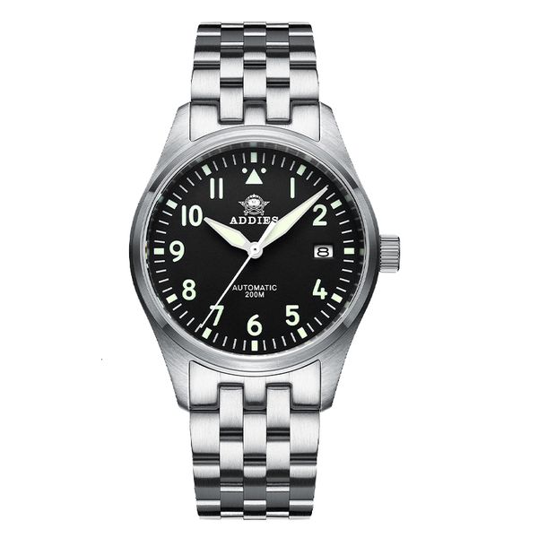 addiesdive gentlemen watch rvs c3 brightlighter ar gecoat saffier crystal 200m waterproof automatic mechanical diving, Slivery;brown
addiesdive gentlemen watch rvs c3 brightlighter ar gecoat saffier crystal 200m waterproof automatic mechanical diving, Slivery;brown