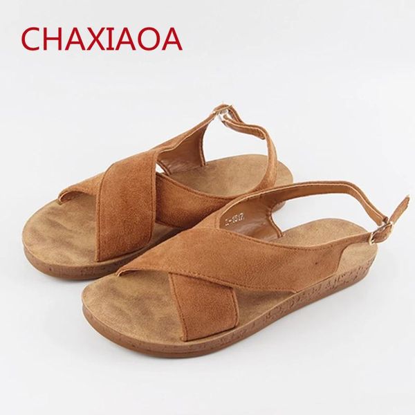sandals chaxiaoa summer fashion women flats 2021 suede buckle strap casual ladies trend shoes rome style female gladiator sandal, Black
sandals chaxiaoa summer fashion women flats 2021 suede buckle strap casual ladies trend shoes rome style female gladiator sandal, Black