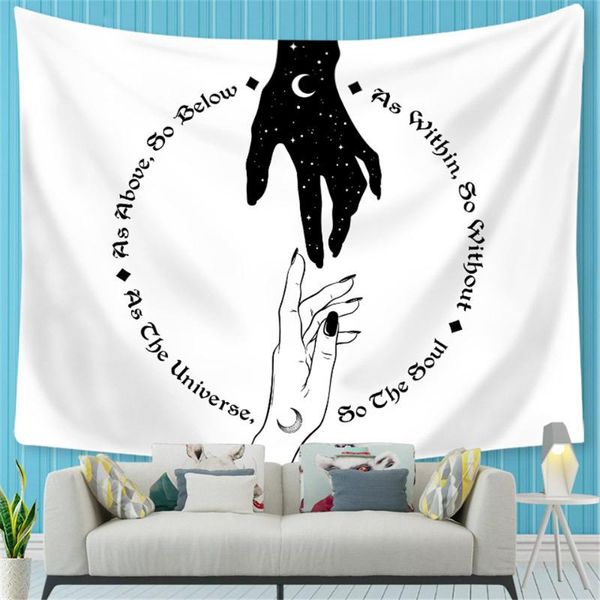 tapestries trippy hand hanging wall mandala moon starry psychic tapestry ouija witchcraft astrology dorm headboard blanket
tapestries trippy hand hanging wall mandala moon starry psychic tapestry ouija witchcraft astrology dorm headboard blanket