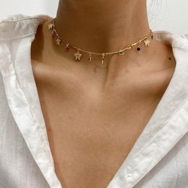 gold color cute butterfly choker necklace enamel satellite colorful beaded cable ball chain womens chokers, Golden;silver
gold color cute butterfly choker necklace enamel satellite colorful beaded cable ball chain womens chokers, Golden;silver