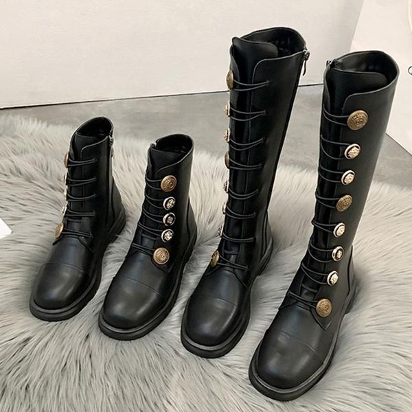 boots women knee high winter cross tied medal decoration motorcycle botas zip female punk shoes ladies pu leather bottes, Black
boots women knee high winter cross tied medal decoration motorcycle botas zip female punk shoes ladies pu leather bottes, Black